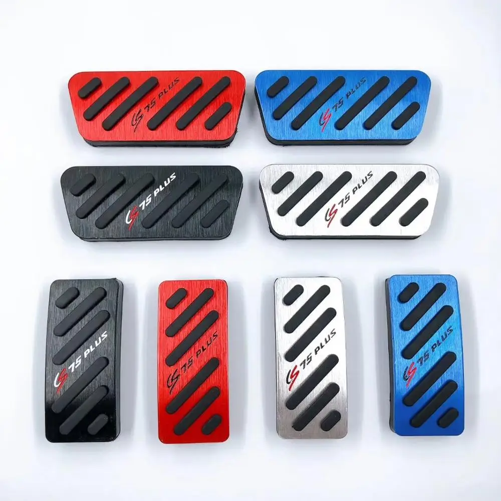 Aluminum alloy Car Accelerator Gas Pedal Brake Pedal Cover Non Slip Pad Cover AT For Changan CS75plus 2019-2020
Aluminum alloy Car Accelerator Gas Pedal Brake Pedal Cover Non Slip Pad Cover AT For Changan CS75plus 2019-2020