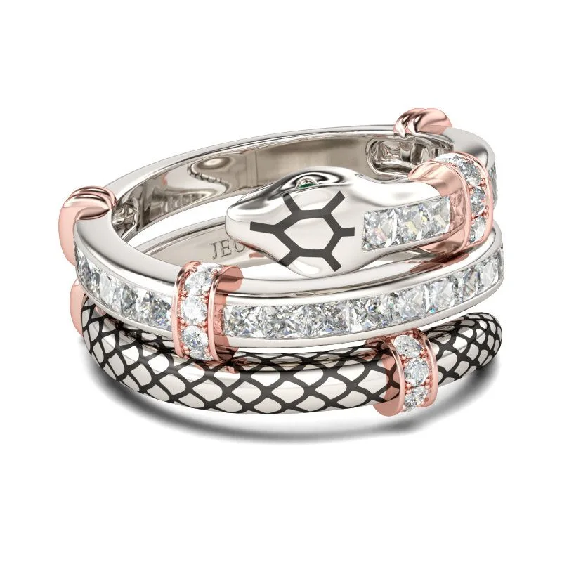 2021 New Hot Sale Snake Rings for Women Vintage Clear Crystal Women's Wedding Ring Engagement Female Jewelry Accessories Gifts
2021 New Hot Sale Snake Rings for Women Vintage Clear Crystal Women's Wedding Ring Engagement Female Jewelry Accessories Gifts