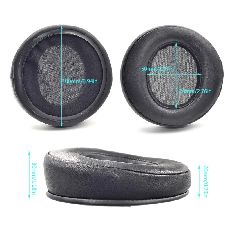 1Pair Sheepskin Leather Earpads Ear Cushion Cover for All Headphones 100mm/105mm 203A
1Pair Sheepskin Leather Earpads Ear Cushion Cover for All Headphones 100mm/105mm 203A