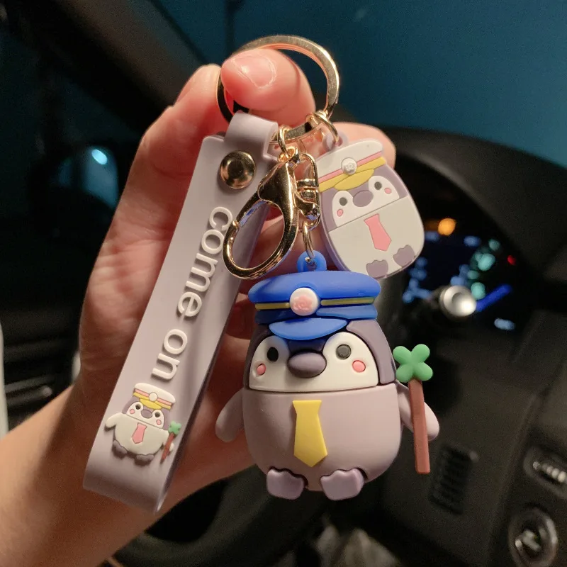 6Pcs New Cartoon Penguin Keychains Creative Cute Animal Key Chain Couple Gift Car Pendant Cute Backpack Pendant Key Ring
6Pcs New Cartoon Penguin Keychains Creative Cute Animal Key Chain Couple Gift Car Pendant Cute Backpack Pendant Key Ring