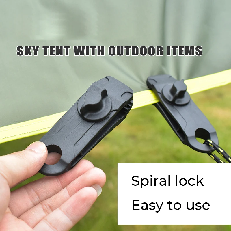 Tarpaulin Clip Quality Durable Awning Tent Lashing Buckle Outdoor Camping Awning Hook Windproof Rope Barb Clip Tent for Camping
Tarpaulin Clip Quality Durable Awning Tent Lashing Buckle Outdoor Camping Awning Hook Windproof Rope Barb Clip Tent for Camping