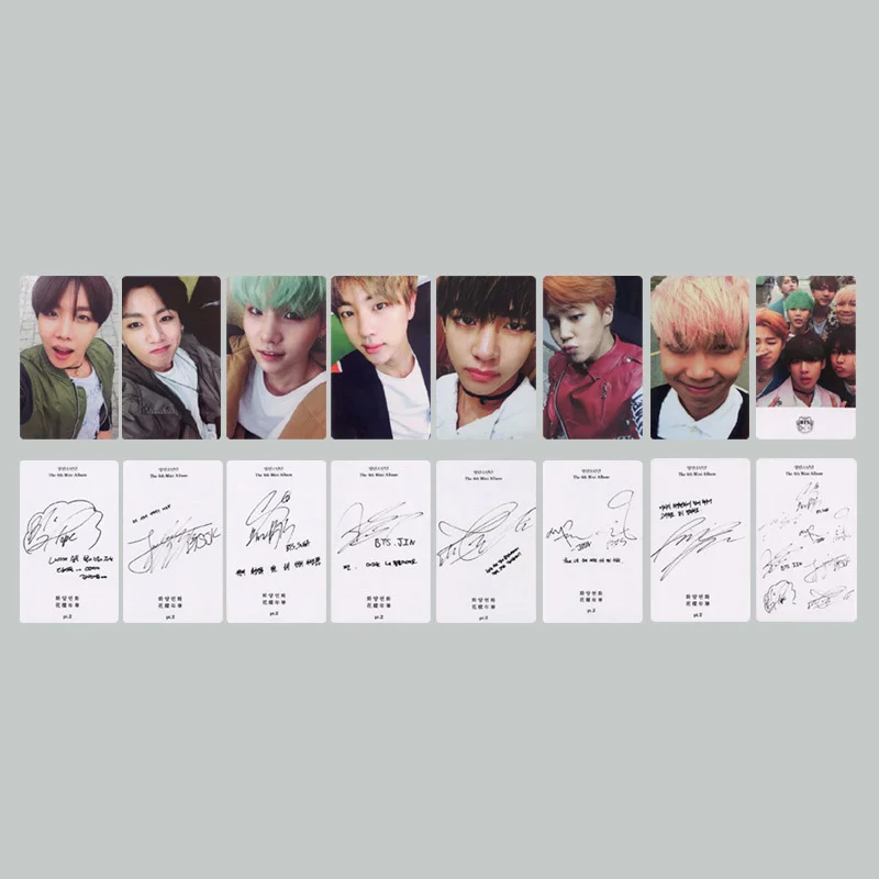KPOP Bangtan Boys Soul Same Photo Cards Memory Exhibition LOMO Cards LY Premium Photos
KPOP Bangtan Boys Soul Same Photo Cards Memory Exhibition LOMO Cards LY Premium Photos