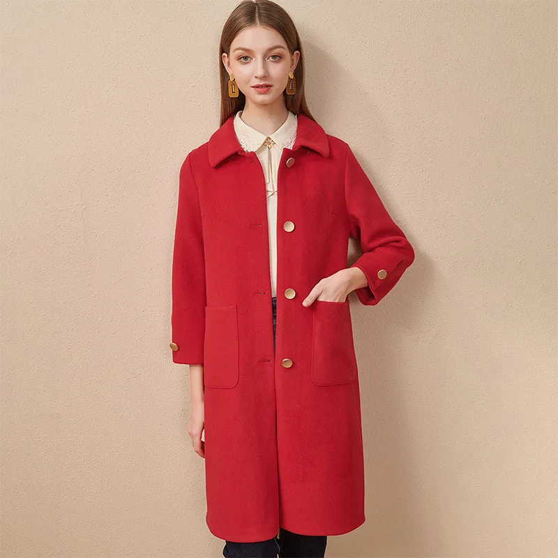 куртка оверсайз женская 2020 Winter Women'S Mature And Elegant Long-Sleeved Lapel Casual Loose Soft Mid-Length Woolen Coat Women
куртка оверсайз женская 2020 Winter Women'S Mature And Elegant Long-Sleeved Lapel Casual Loose Soft Mid-Length Woolen Coat Women