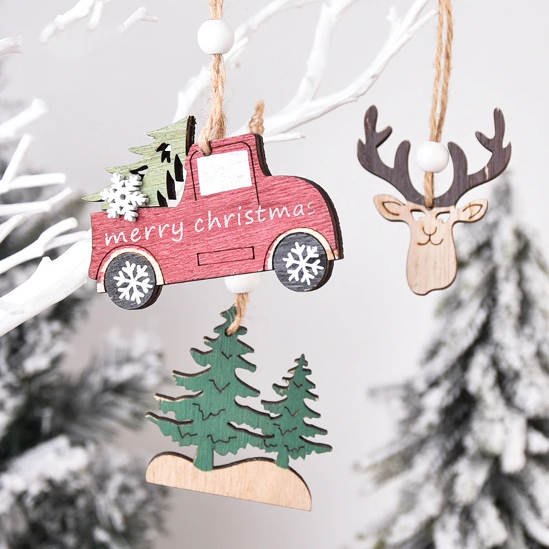 Car Ornaments Small Christmas Tree Hanging Wooden Pendants Elk Cartoon Ornaments 2021 New Christmas Holiday Decorations
Car Ornaments Small Christmas Tree Hanging Wooden Pendants Elk Cartoon Ornaments 2021 New Christmas Holiday Decorations