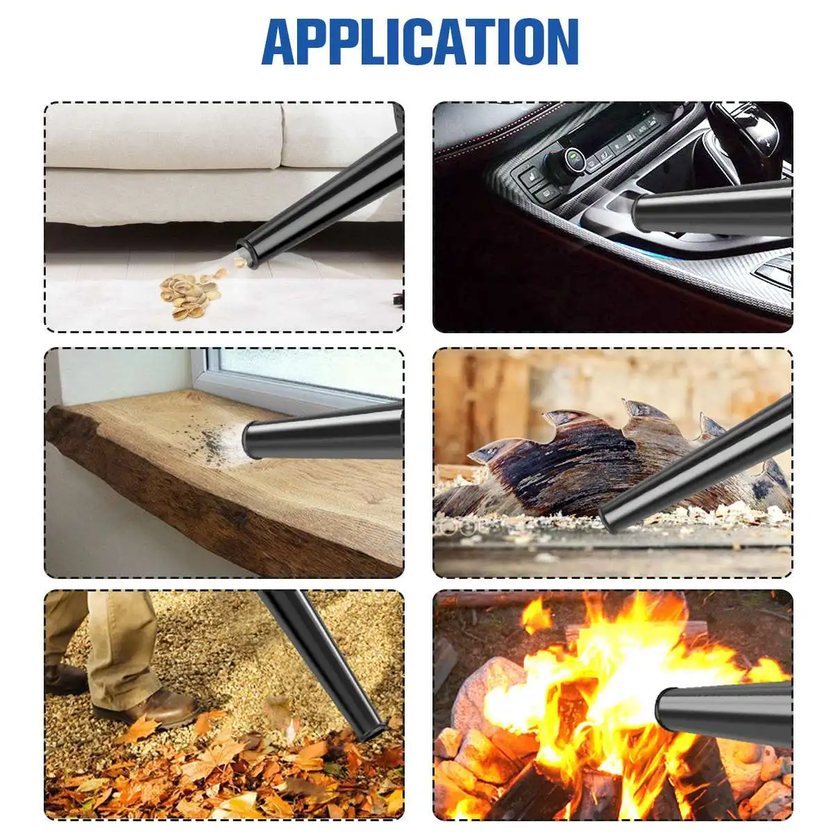 Rechargeable Cordless Electric Blower Leaf Computer Dust Collector Handheld Power Tool Cleaner For Makita 18V Battery 
Rechargeable Cordless Electric Blower Leaf Computer Dust Collector Handheld Power Tool Cleaner For Makita 18V Battery