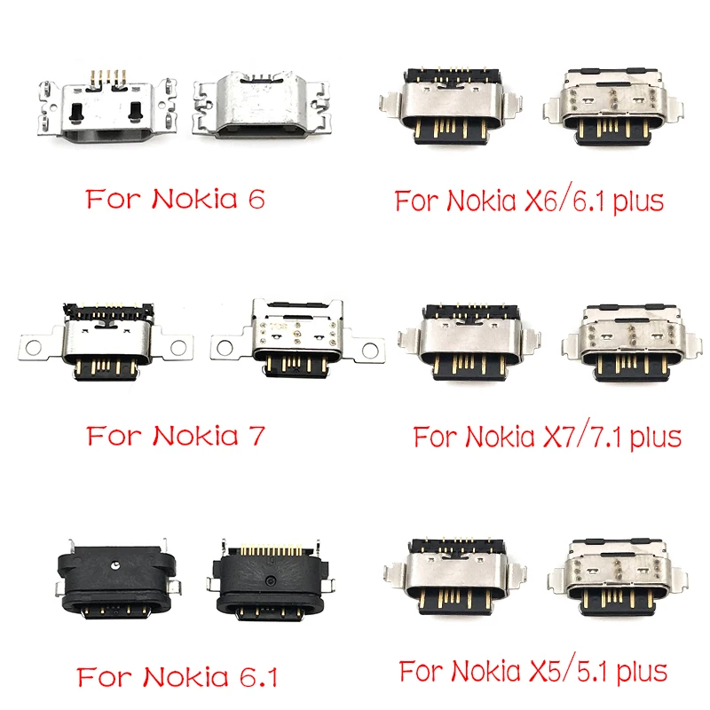 5PCS Type-C USB Charging Tail Plug Charging Connector Jack Port For Nokia 3 6 7 Plus 8 6.1 7.1 5.1 Plus X5 X6 X7
5PCS Type-C USB Charging Tail Plug Charging Connector Jack Port For Nokia 3 6 7 Plus 8 6.1 7.1 5.1 Plus X5 X6 X7