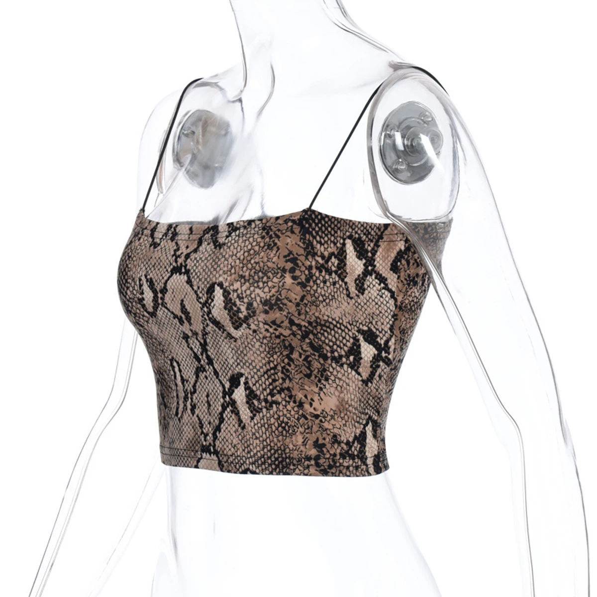 Women Sexy Sleeveless Snake Print Sling Tank Tops Summer Autumn Base Camisole New Fashion Streetwear
Women Sexy Sleeveless Snake Print Sling Tank Tops Summer Autumn Base Camisole New Fashion Streetwear