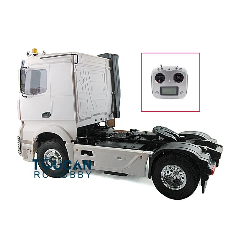 1/14 RC Car Hercules 2Axles Low Top Tractor Truck Radio ESC Servo Motor Muiltifunctional Model For DIY Benz Toys THZH0004-SMT2
1/14 RC Car Hercules 2Axles Low Top Tractor Truck Radio ESC Servo Motor Muiltifunctional Model For DIY Benz Toys THZH0004-SMT2