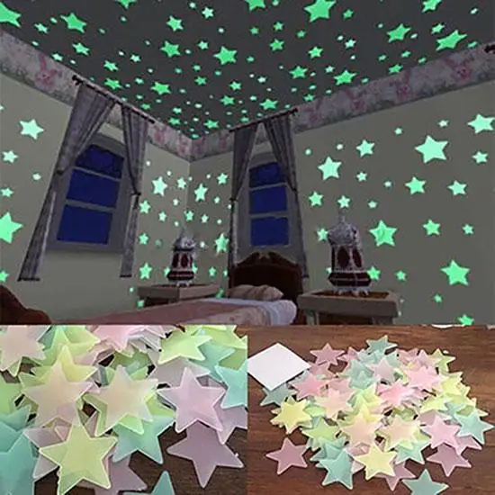 100/40Pcs Abstract Stickers3D Glow in the Dark Stars Ceiling Wall Stickers Cute Living Home Wall Luminous Fluorescent Stickers
100/40Pcs Abstract Stickers3D Glow in the Dark Stars Ceiling Wall Stickers Cute Living Home Wall Luminous Fluorescent Stickers