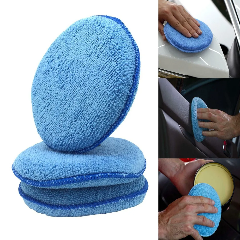 3 X Microfibre Foam Sponge Polish Wax Applicator Pads Car Home Cleaning Brand New High Quality Guaranteed Car Wash Maintenance
3 X Microfibre Foam Sponge Polish Wax Applicator Pads Car Home Cleaning Brand New High Quality Guaranteed Car Wash Maintenance