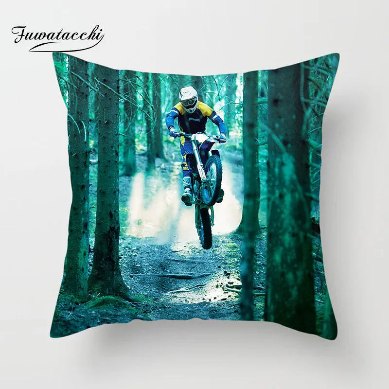 Fuwatacchi Cross-country Polyester Pillow Cover Motorcycle Sports Cushion Cover Home Decorative Pillowcase For Decor Chair sofa
Fuwatacchi Cross-country Polyester Pillow Cover Motorcycle Sports Cushion Cover Home Decorative Pillowcase For Decor Chair sofa