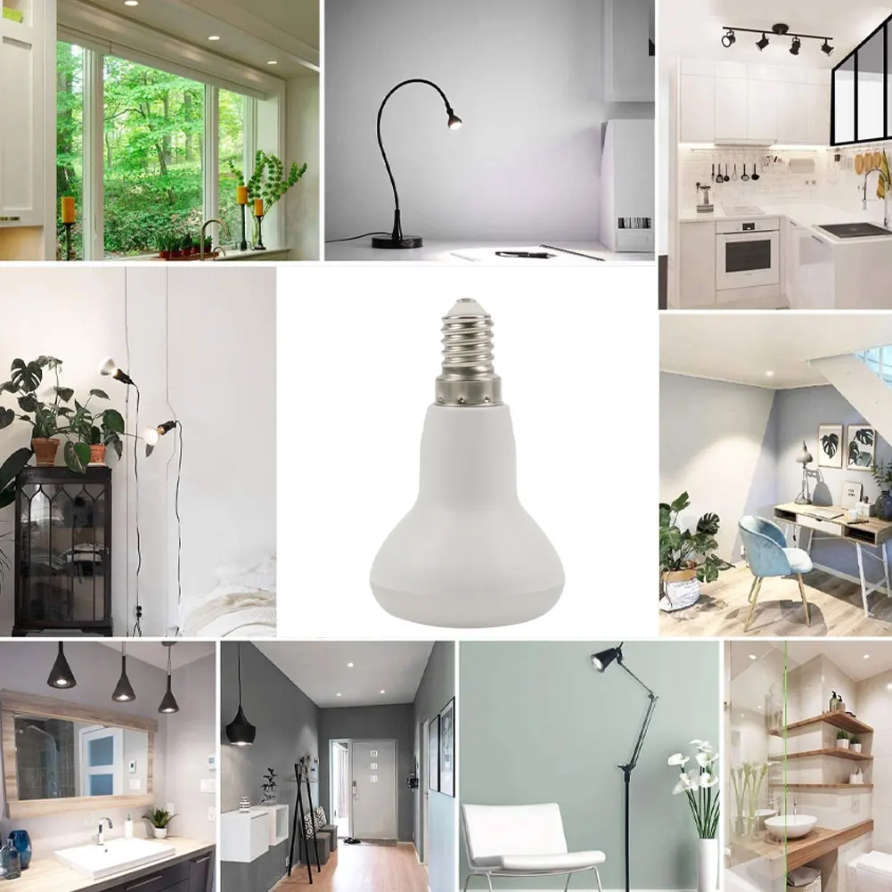 6PCS LED Bulbs Kit LED Bulb E14 R50 5W Kitchen Incandescent Lamp 220V 550 LM Non-Dimmable Light 8.5x5cm For Bar Restaurant Hotel 
6PCS LED Bulbs Kit LED Bulb E14 R50 5W Kitchen Incandescent Lamp 220V 550 LM Non-Dimmable Light 8.5x5cm For Bar Restaurant Hotel