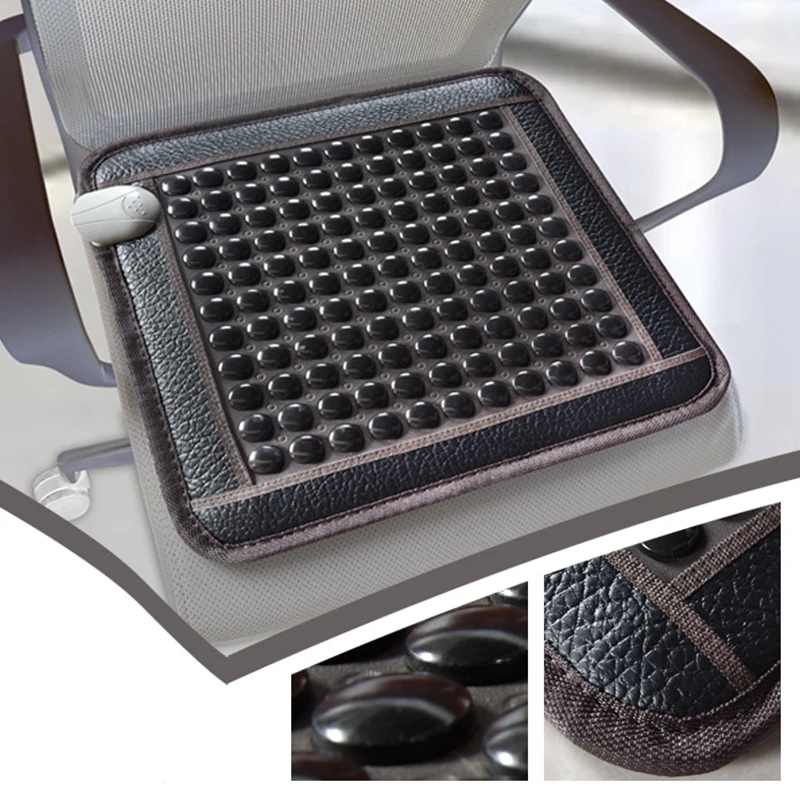 220V Infrared Heating Massage Cushion Jade Tourmaline Germanium Hot Stone Therapy Mat Back Waist Muscle Relaxing Pain Relief Pad
220V Infrared Heating Massage Cushion Jade Tourmaline Germanium Hot Stone Therapy Mat Back Waist Muscle Relaxing Pain Relief Pad