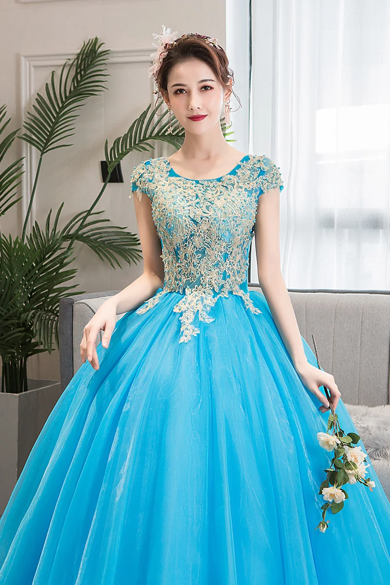 Lace Quinceanera Dresses Cap Sleeves Masquerade Ball Gowns Appliques Scoop Neck Sweet 16 Dresses Party Quinceanera Gowns
Lace Quinceanera Dresses Cap Sleeves Masquerade Ball Gowns Appliques Scoop Neck Sweet 16 Dresses Party Quinceanera Gowns