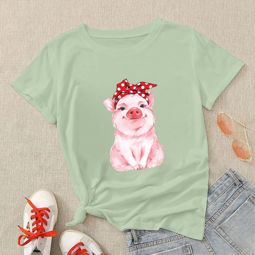 Red Bandana Pig Graphic Shirt Women Cute Fashion 90s Tees Shirt Best Friends T-Shirts Art Streetwear Spring Summer Shirts Trendy
Red Bandana Pig Graphic Shirt Women Cute Fashion 90s Tees Shirt Best Friends T-Shirts Art Streetwear Spring Summer Shirts Trendy