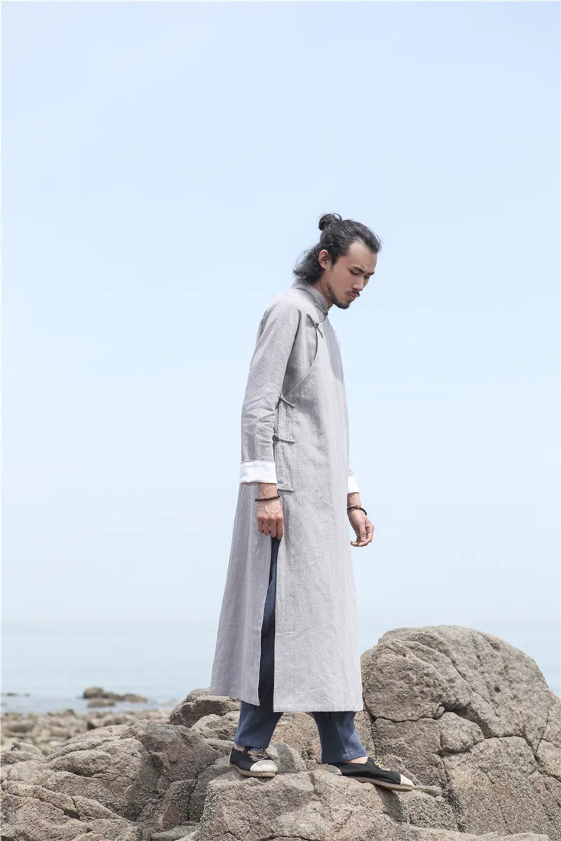 Tai Chi Suit Martial Arts Uniform Kung Fu Buddhist Monk Robe Wing Chun Clothes Chinese Style Republican Style Linen Male Robe
Tai Chi Suit Martial Arts Uniform Kung Fu Buddhist Monk Robe Wing Chun Clothes Chinese Style Republican Style Linen Male Robe