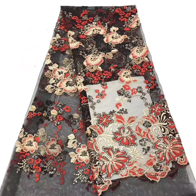 African Lace Fabric 2020 High Quality Embroidery Sequin French Tulle Lace Polyester Fabrics Beauty For Wedding Dress Sewing
African Lace Fabric 2020 High Quality Embroidery Sequin French Tulle Lace Polyester Fabrics Beauty For Wedding Dress Sewing