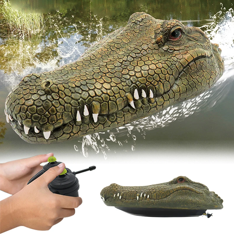 V005 V002 Remote Control Crocodile Boat Prank For Kids And Adults Toys RC Boat Spoof Toy High-Speed Funny Toy Gift For Kidding
V005 V002 Remote Control Crocodile Boat Prank For Kids And Adults Toys RC Boat Spoof Toy High-Speed Funny Toy Gift For Kidding