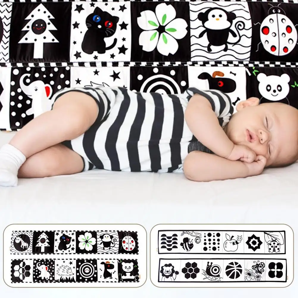 Black And White Series Bed Cloth Book Cribs Pram Use Clip On Animal Cloth Book Toy Infant Early Learning Educational Toys
Black And White Series Bed Cloth Book Cribs Pram Use Clip On Animal Cloth Book Toy Infant Early Learning Educational Toys