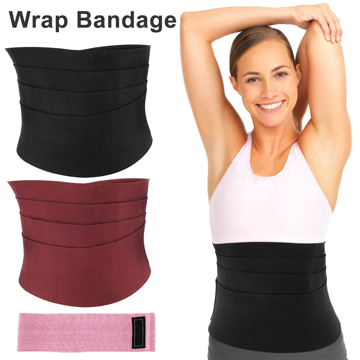 Waist Trainer Snatch Me Up Bandage Wrap Adjustable Comfortable Waist Support Belt Lumbar Belly Body Shaper Gym Accessories
Waist Trainer Snatch Me Up Bandage Wrap Adjustable Comfortable Waist Support Belt Lumbar Belly Body Shaper Gym Accessories