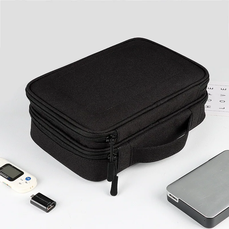 Дорожные сумки для хранения USB-кабеля, двухслойный чехол для цифровых аксессуаров, гаджетов, iPad, наушников, зарядного устройства, чехол-органайзер для электроники
Дорожные сумки для хранения USB-кабеля, двухслойный чехол для цифровых аксессуаров, гаджетов, iPad, наушников, зарядного устройства, чехол-органайзер для электроники