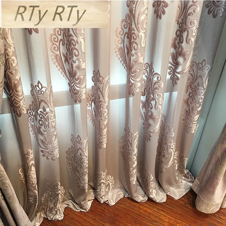 High Grade Velvet Gilded Window Curtains for Living Room Purple Color Window Curtains for Tulle Bedroom Blackout Curtains
High Grade Velvet Gilded Window Curtains for Living Room Purple Color Window Curtains for Tulle Bedroom Blackout Curtains