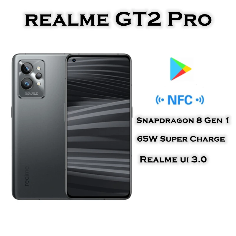 Смартфон Realme GT2 Pro GT 2 Snapdragon 8 120 Гц 6 7 дюйма 5000 мА ч 65 Вт 50 МП | Мобильные телефоны и