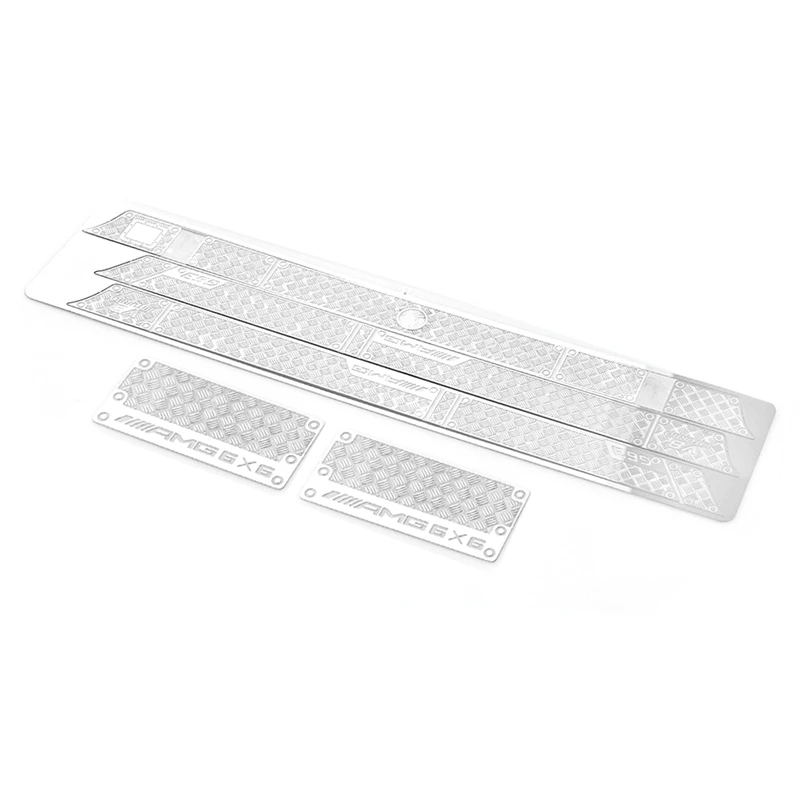 Металлический декоративный лист, противоскользящая пластина для 1/10 TRAXXAS TRX-6 G63 TRX-4 G500, детали кузова радиоуправляемого автомобиля
Металлический декоративный лист, противоскользящая пластина для 1/10 TRAXXAS TRX-6 G63 TRX-4 G500, детали кузова радиоуправляемого автомобиля