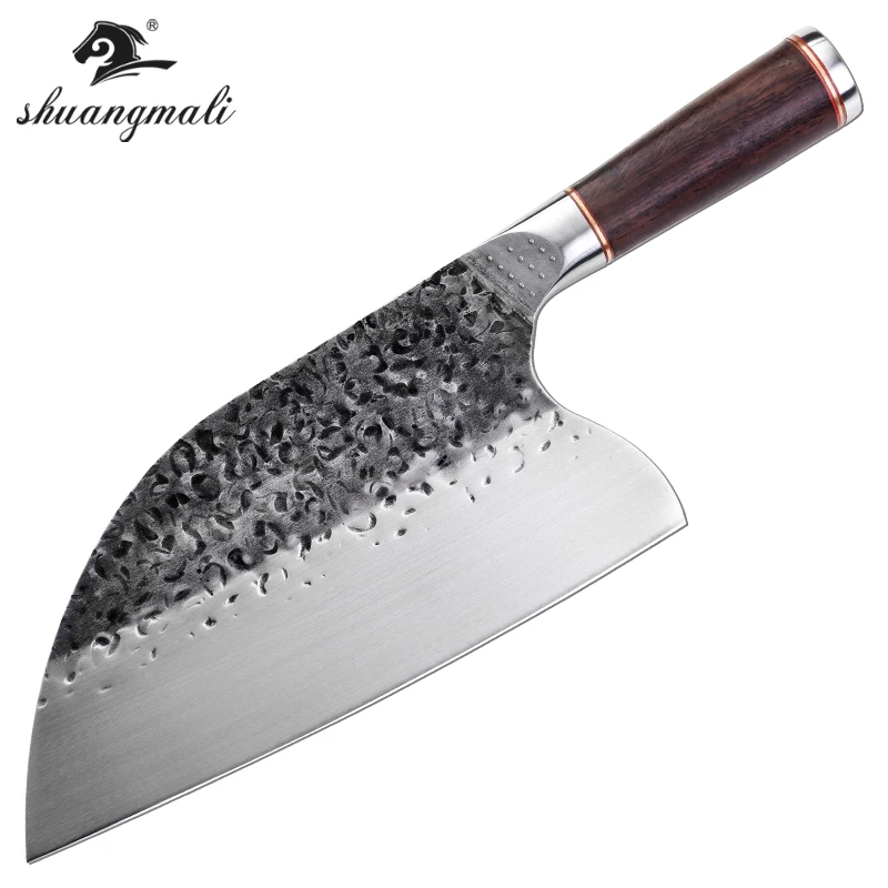 Chef Butcher Knife High Carbon 5Cr15Mov Steel Kitchen Knife Cooking Tool Chinese Chopping Utility Cleaver Knife With Wood Handle
Chef Butcher Knife High Carbon 5Cr15Mov Steel Kitchen Knife Cooking Tool Chinese Chopping Utility Cleaver Knife With Wood Handle