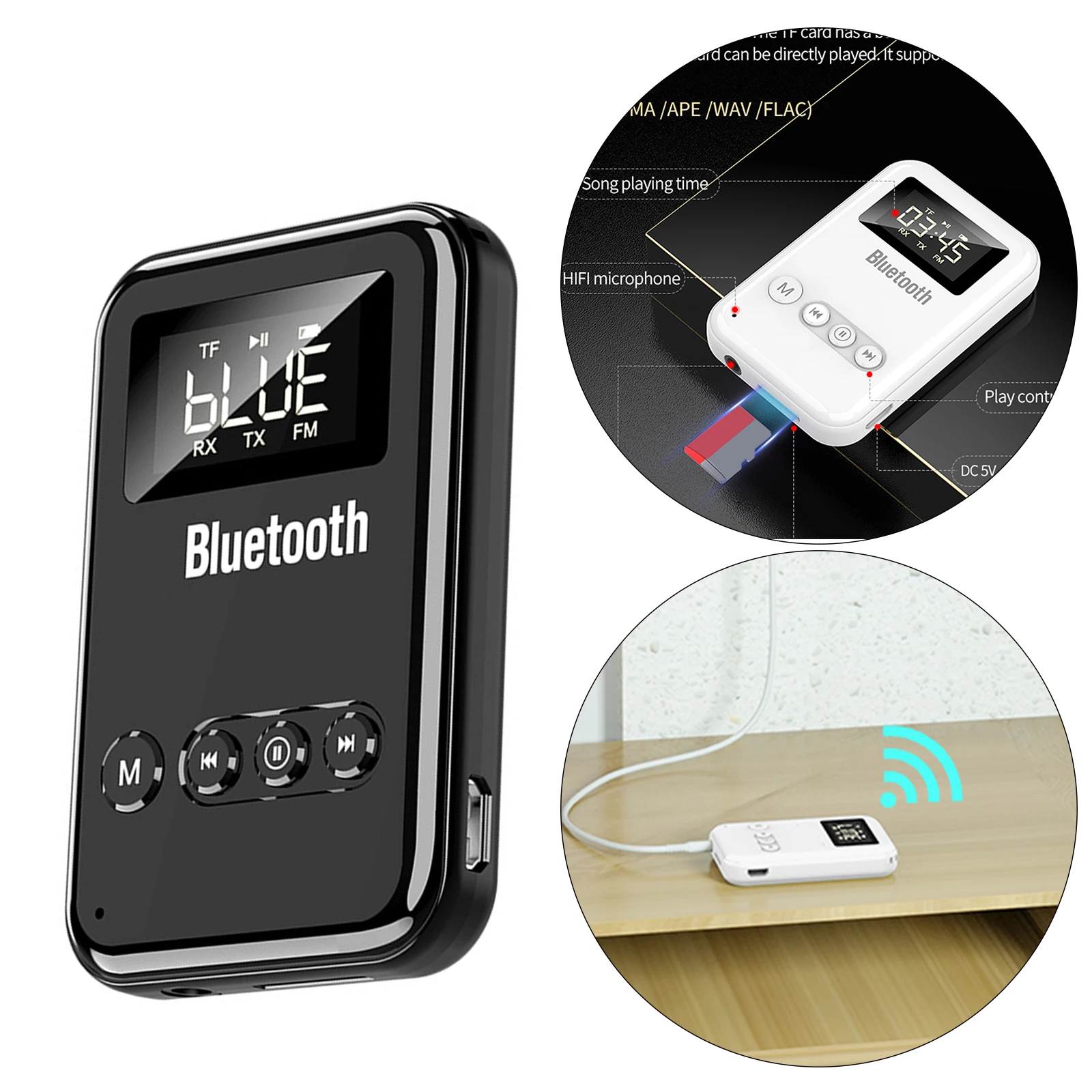 Bluetooth 5,0 адаптер передатчик приемник для ТВ ПК FM 300 мАч светодиодный экран Портативный Поддержка TF карта перезаряжаемый
Bluetooth 5,0 адаптер передатчик приемник для ТВ ПК FM 300 мАч светодиодный экран Портативный Поддержка TF карта перезаряжаемый
