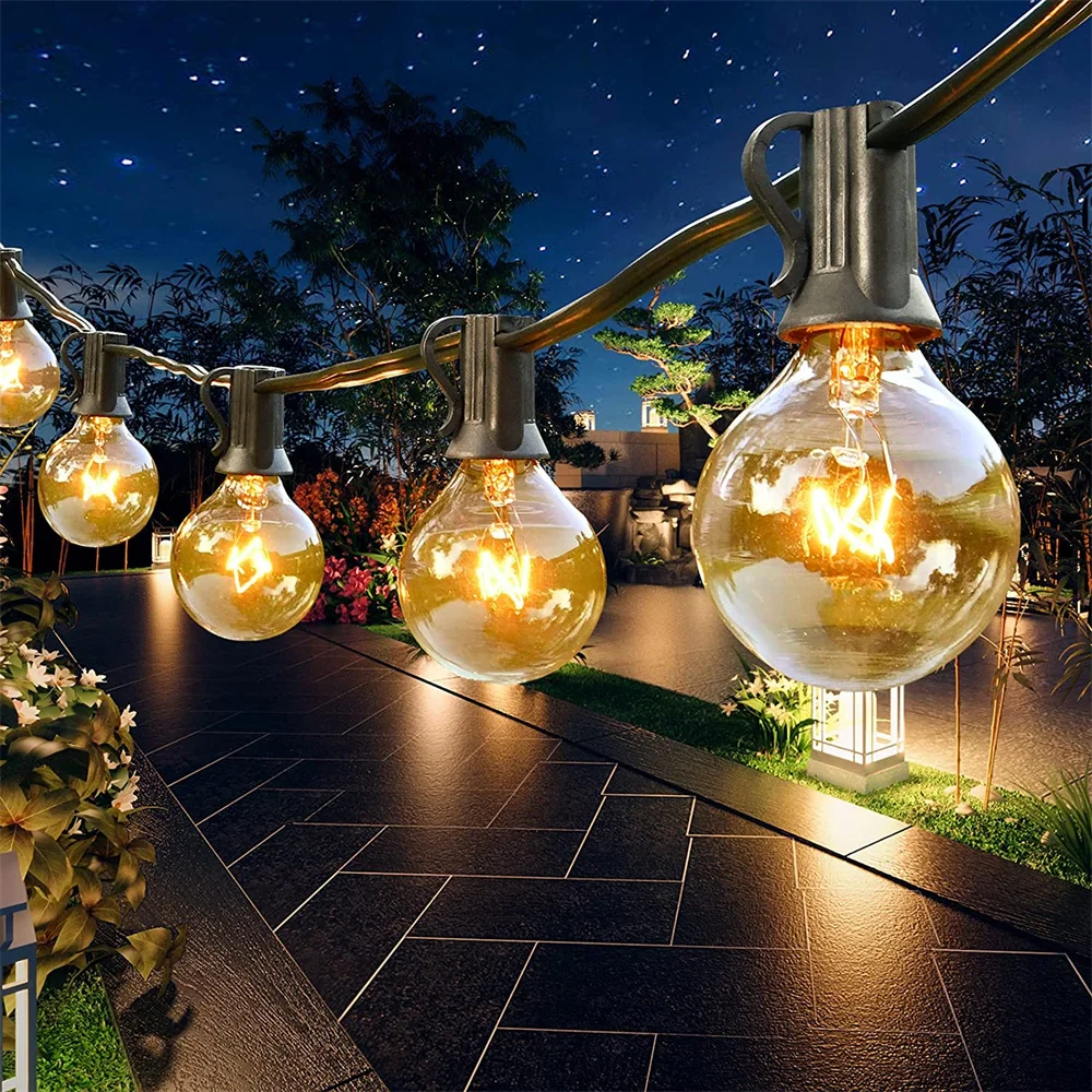 AC 230V Globe LEDs G40 Bulb Lamp 25FT E12 Base IP44 Waterproof Warm White LED Bulb for String Light Home Party Decor
AC 230V Globe LEDs G40 Bulb Lamp 25FT E12 Base IP44 Waterproof Warm White LED Bulb for String Light Home Party Decor