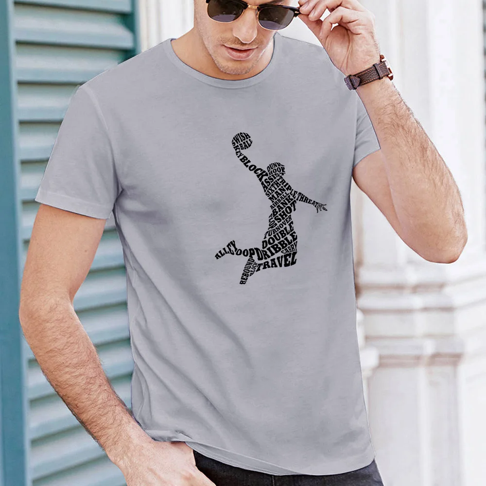 Summer Casual T Shirt Men Fashion Cool Tees Print Funny Short Sleeve Men Clothing Streetwear Outdoor Sports BasketBall T-shirt
Summer Casual T Shirt Men Fashion Cool Tees Print Funny Short Sleeve Men Clothing Streetwear Outdoor Sports BasketBall T-shirt