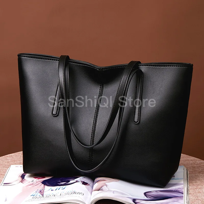 Сумка из натуральной кожи, брендовые роскошные женские сумки, женская сумка, винтажная вместительная офисная сумка на плечо, женская новая ... 
Сумка из натуральной кожи, брендовые роскошные женские сумки, женская сумка, винтажная вместительная офисная сумка на плечо, женская новая ...