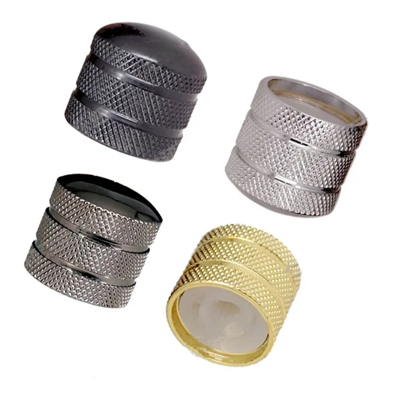 8Pcs/Lot Metal Knurled Barrel Dome Volume Tone Control Knobs Turn Buttons for Electric Guitar Bass 4 Colors guitar accessories
8Pcs/Lot Metal Knurled Barrel Dome Volume Tone Control Knobs Turn Buttons for Electric Guitar Bass 4 Colors guitar accessories