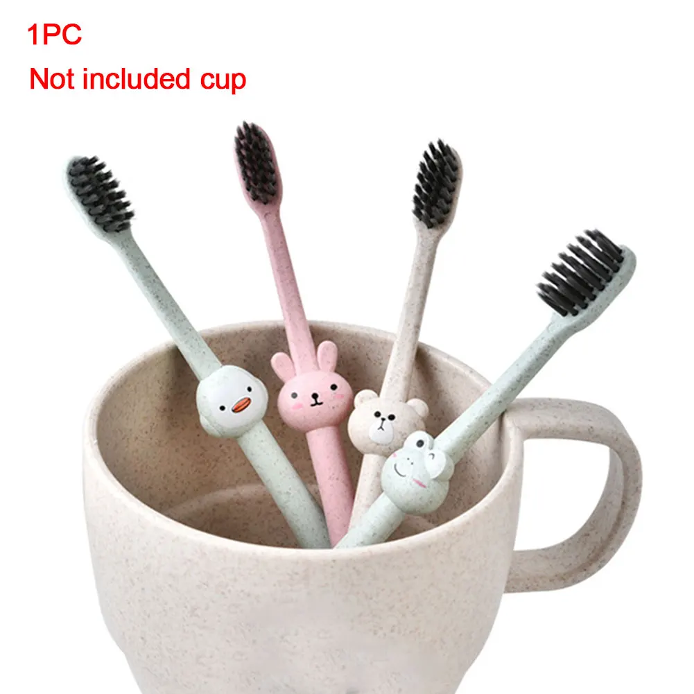 Bamboo Charcoal Baby Oral Care Ergonomic Anti Slip Handle Cartoon Pattern Children Toothbrush Accessories Degradable Practical
Bamboo Charcoal Baby Oral Care Ergonomic Anti Slip Handle Cartoon Pattern Children Toothbrush Accessories Degradable Practical