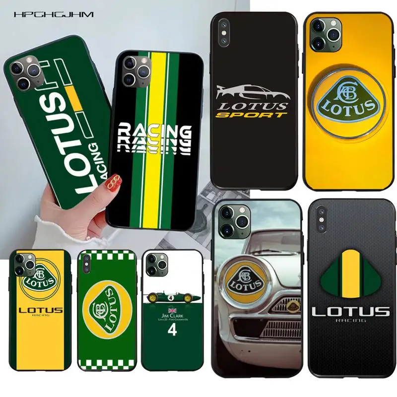 Чехол с логотипом автомобиля Lotus Racing оболочка чехол для телефона iPhone 11 pro XS MAX 8 7 6 6S