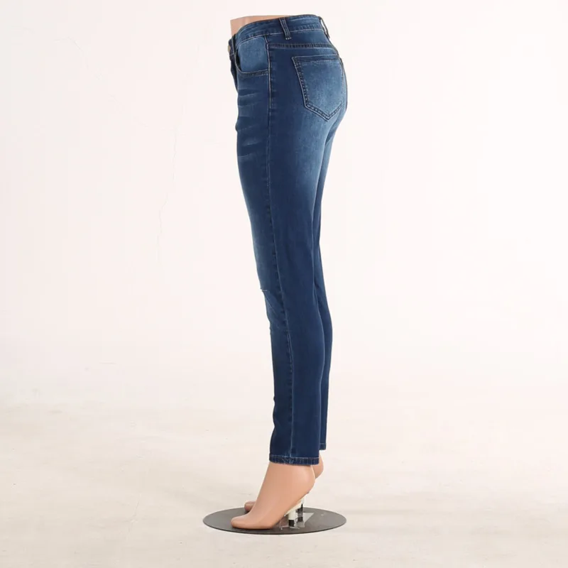 Dilusoo Women Middle Waist Jeans Pants Elastic Holes Ripped Jeans 4 Season Skinny Pencil Pants Woman Casual Jeans Ladies 2020
Dilusoo Women Middle Waist Jeans Pants Elastic Holes Ripped Jeans 4 Season Skinny Pencil Pants Woman Casual Jeans Ladies 2020