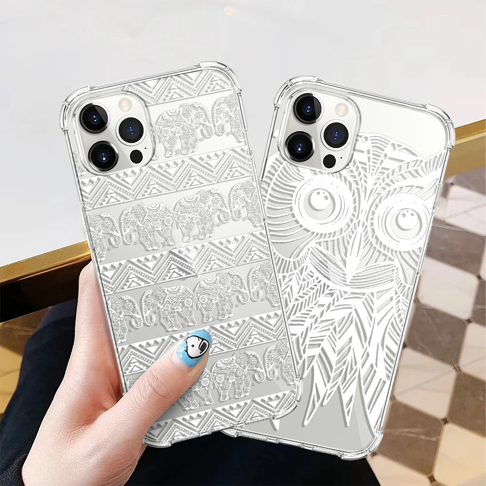White Print Pattern Shockproof Silicone Case for IPhone 13 12 11 Pro Xs Max Mini Protection Case IPhone X Xr 6 7 8 Plus SE Cover
White Print Pattern Shockproof Silicone Case for IPhone 13 12 11 Pro Xs Max Mini Protection Case IPhone X Xr 6 7 8 Plus SE Cover