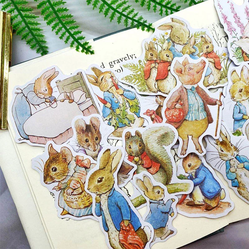 40PCS Vintage Bunny Sticker DIY scrapbook base collage junk diary happy plan phone computer gift sealing decoration sticker
40PCS Vintage Bunny Sticker DIY scrapbook base collage junk diary happy plan phone computer gift sealing decoration sticker