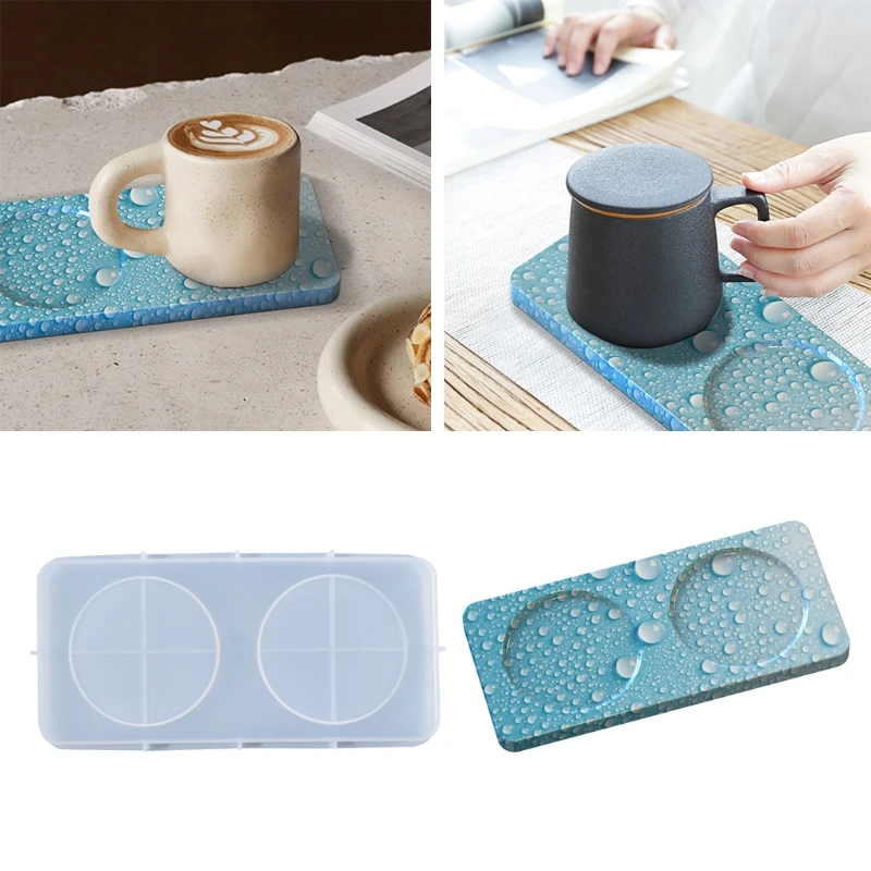 Wine Tray Epoxy Resin Mold Coaster Casting Silicone Mould DIY Crafts Cup Mat Home Decoration Making Tool
Wine Tray Epoxy Resin Mold Coaster Casting Silicone Mould DIY Crafts Cup Mat Home Decoration Making Tool