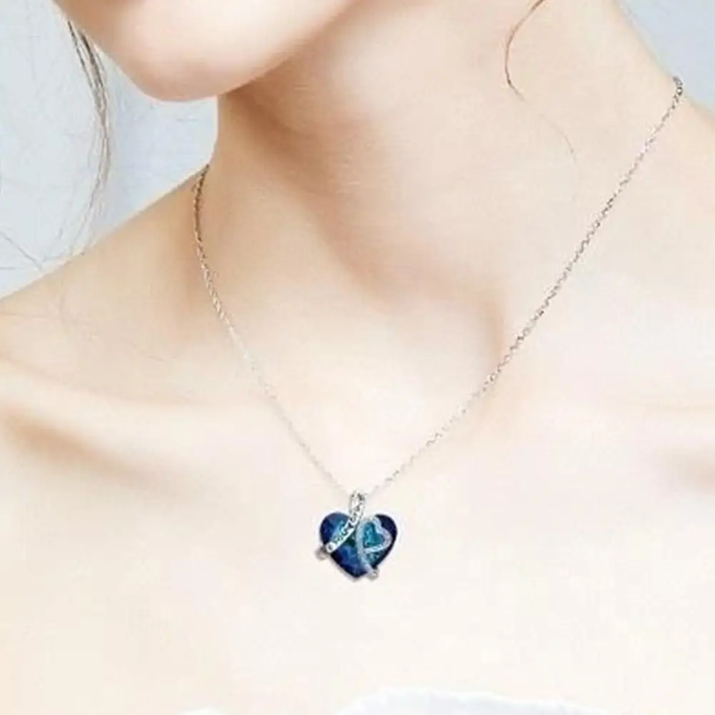 2021 Fashion Lady Fashion Love Heart Pendant Rhinestone Necklace Clavicle Chain Jewelry Gifts Women Necklace
2021 Fashion Lady Fashion Love Heart Pendant Rhinestone Necklace Clavicle Chain Jewelry Gifts Women Necklace
