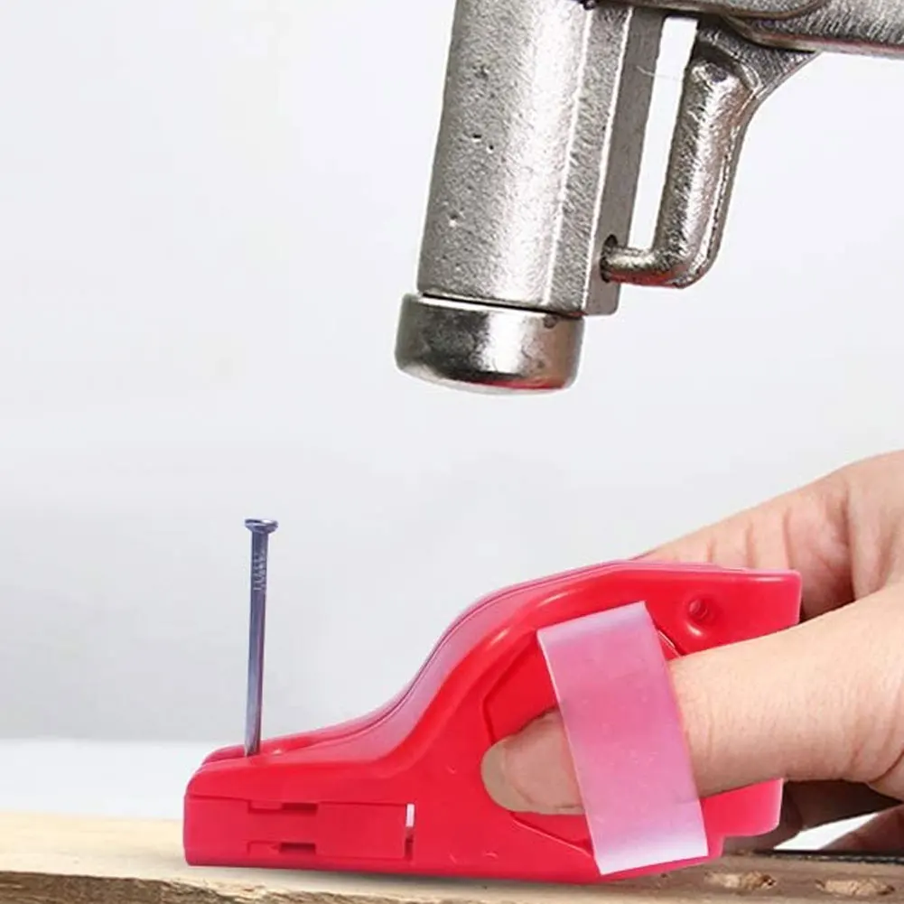 2Pcs Finger Protector for Hammering Nails,Avoid Hitting the Finger Use Hammer More Safe Portable Safety Tool for Hanging Picture 
2Pcs Finger Protector for Hammering Nails,Avoid Hitting the Finger Use Hammer More Safe Portable Safety Tool for Hanging Picture
