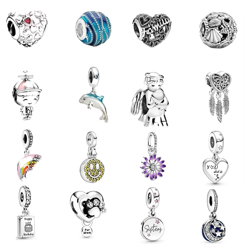 MC 2022 Fashion Rainbow Dolphin Dream Catcher Bead Fit Charms Original Bracelet DIY Jewelry Making For Women Authentic
MC 2022 Fashion Rainbow Dolphin Dream Catcher Bead Fit Charms Original Bracelet DIY Jewelry Making For Women Authentic