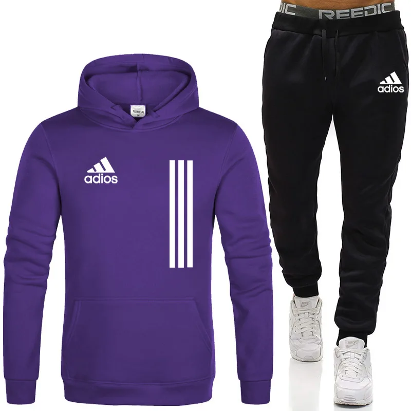 New Adios Autumn Winter Sets Pullover Men Hoodie+Pants Two Pieces Casual Tracksuit Male Sportswear Gym Brand Clothing Sweat Suit
New Adios Autumn Winter Sets Pullover Men Hoodie+Pants Two Pieces Casual Tracksuit Male Sportswear Gym Brand Clothing Sweat Suit