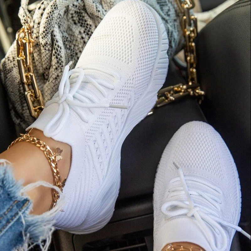 Spring Autumn Casual Shoes Women Comfortable Mesh Lace-up Tennis Shoes Female Wedges Vulcanized Shoes Women's Sneakers
Spring Autumn Casual Shoes Women Comfortable Mesh Lace-up Tennis Shoes Female Wedges Vulcanized Shoes Women's Sneakers