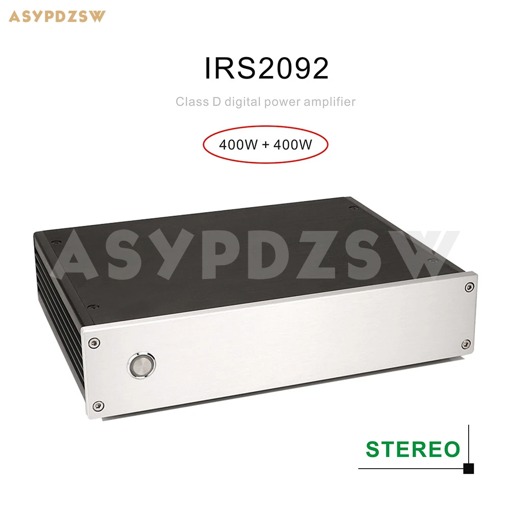 400W+400W Stereo IRS2092+IRFB5615 Class D Pure Digital power amplifier AC 230V input
400W+400W Stereo IRS2092+IRFB5615 Class D Pure Digital power amplifier AC 230V input