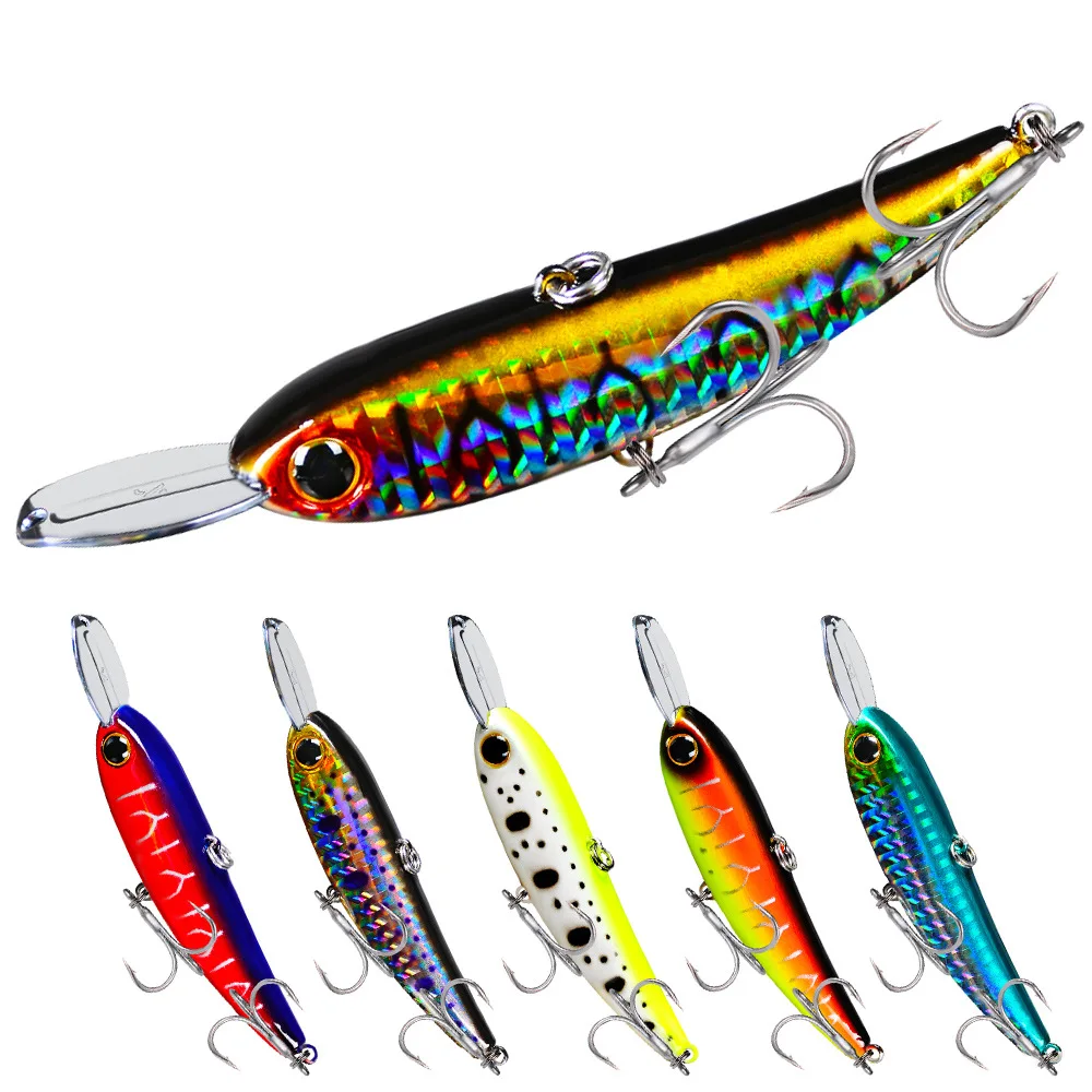 1 Pcs New High Quality Luya Bait Plastic False Bait with Blood Groove Hook 10cm Luya Bait 21.5g Floating Bait
1 Pcs New High Quality Luya Bait Plastic False Bait with Blood Groove Hook 10cm Luya Bait 21.5g Floating Bait