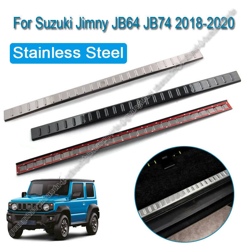Tailgate Guard Rear Bumper Scuff Plate Rear Trunk Trim Protect For Suzuki Jimny JB64 JB74 2018-2020 Tail Door Inner Guard Decor
Tailgate Guard Rear Bumper Scuff Plate Rear Trunk Trim Protect For Suzuki Jimny JB64 JB74 2018-2020 Tail Door Inner Guard Decor