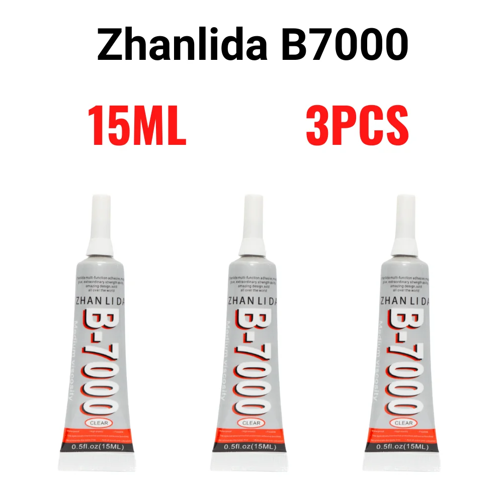 Zhanlida B7000 15 мл 3 шт. в упаковке, прозрачный контактный клей, клей для ремонта с точным наконечником аппликатора
Zhanlida B7000 15 мл 3 шт. в упаковке, прозрачный контактный клей, клей для ремонта с точным наконечником аппликатора
