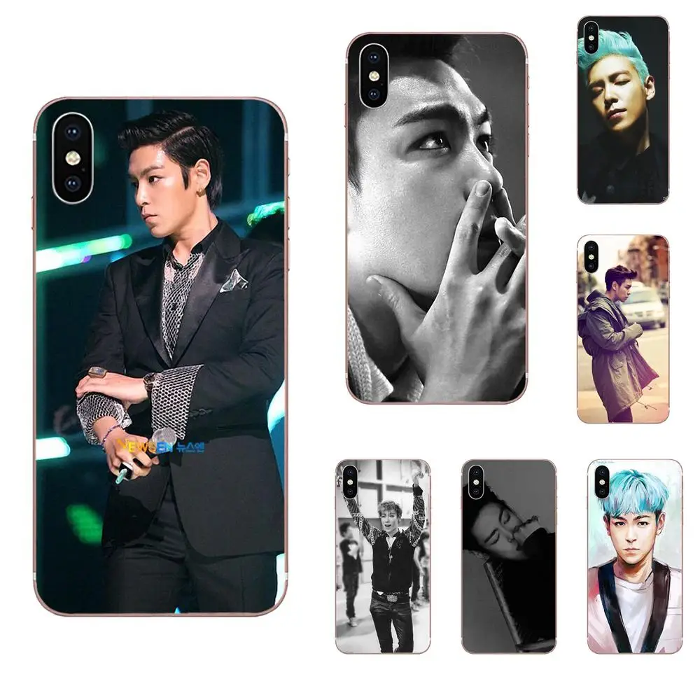 Мягкий термополиуретановый рисунок Bigbang K-pop T.o.p Choi paing Hyun для Sony Xperia XZS XA1 L1 XA X Z Z1 Z2 Z3